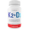 VIZANA NUTRITION | Vitamina K2-MK7 + D3 en Cápsulas HPMC