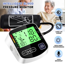 SOFIA Digital Extra Large Backlit Display Automatic Upper Arm Blood Pressure Monitor