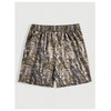 VIPWOLF Men's Camo Shorts Y2K Letter Graphic SweatShorts Drippy Streetwear