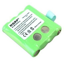 HQRP Two Batteries Compatible with Motorola SX700, SX700R, SX709R, FV700R, SX710, COM-8R, FRS-007-NH