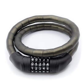 DANSI Armoured Bicycle Lock I 5-Digit Combination Lock I Bicycle Lock Bike Lock Bicycle Locks E-Bike