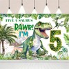 Five A-Saurus Birthday Decoration Dinosaur 5th Birthday Party Supplies Five