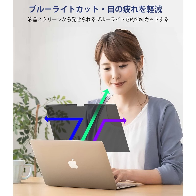 MacBook Air 13.6 M2 Privacy Protection Film Magnetic Blue Light