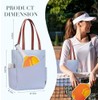 Pickleball Sling Bag Organizer with Paddle and Ball Compartments, Fence