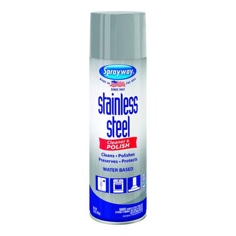 Sprayway No Scent Stainless Steel Cleaner 15 ounce Spray