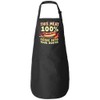 The Apronplace Funny BBQ Cooking Aprons, Black Cotton Poly Blend,