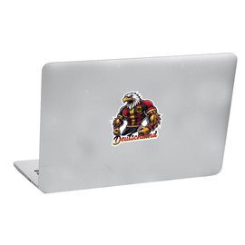 Deutschland Adler Aufkleber Muskelmotiv Autoaufkleber Wandsticker Laptop Sticker und Kinderzimmer Deko C-A6