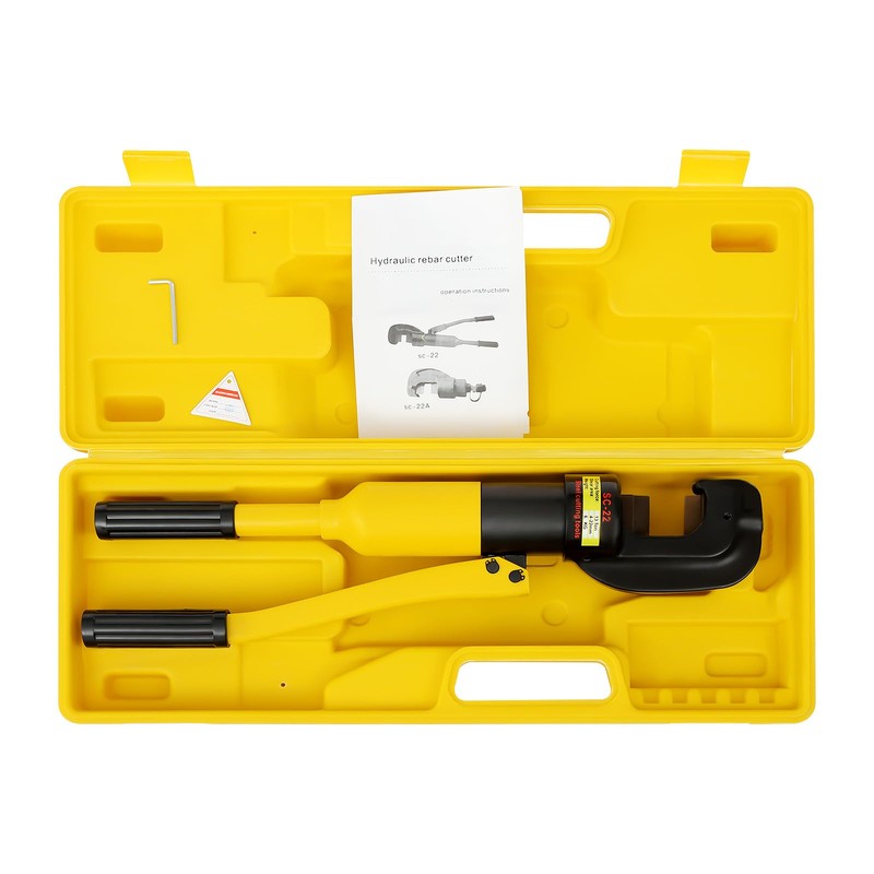 Hydraulic Rebar Cutter, 1/4" - 7/8" / 4 mm -