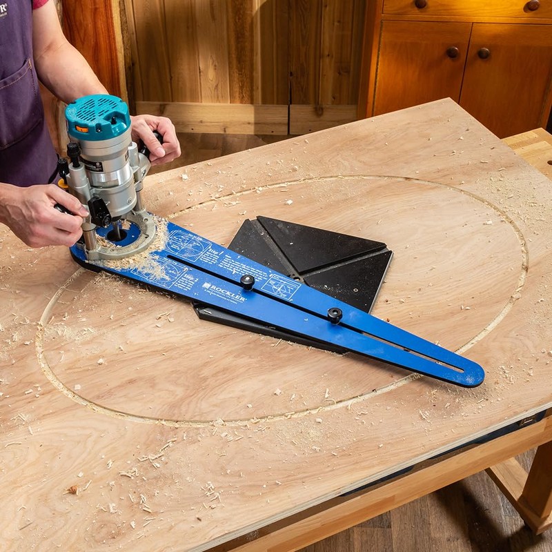 Large Base Plate for Ellipse Circle Cutting Router Jig -