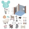 Bandai Haco Room - David's Bathroom Set - 72 Pieces