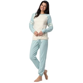 Addison Meadow Cute Pajamas for Women - Pajama Set, Aqua, Medium, 8-10