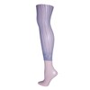 MeMoi Moonlight Blue Linear Footless Net Tights Moonlight Blue Medium/Large