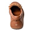 Minnetonka Men’s Moosehide Moccasins Caramel 9M