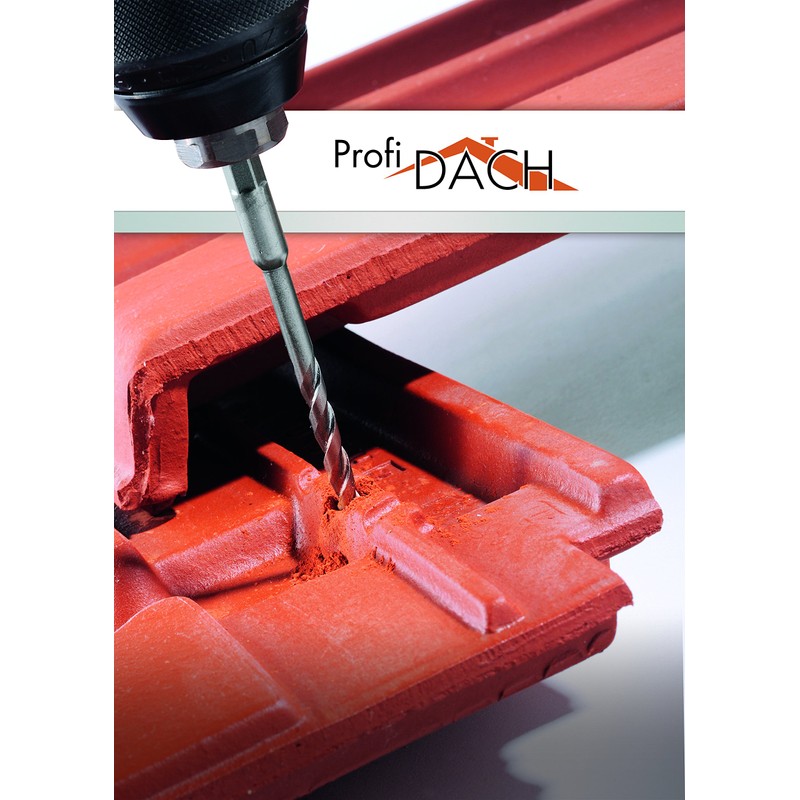 Alpen 25200600100" Profi Hexagonal Tungsten Carbide Roof Tile Drill Bits,