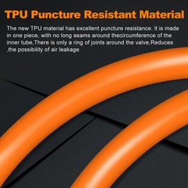 CYCLAMI TPU Gravel/MTB Inner Tube, 700C x 32"-47" Gravel & 26"/27.5"/29"X1.9-2.5 Mountain Bike, 2PCS TPU Bike Inner Tube for Mountain Bike(Include 2 Tyre levers) (2P-MTB 29''-FV:45mm)