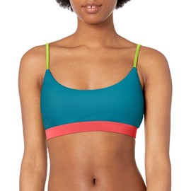Body Glove Traje de baño ARO Bralette estándar para Mujer, Azul neón, XS
