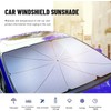 Genérico Parasol Coche Parabrisas Plegable Tipo Paraguas Protector - Bloqueador
