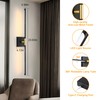 Morauroral Battery Operated Wall Sconces Set of 2, Dimmable Battery