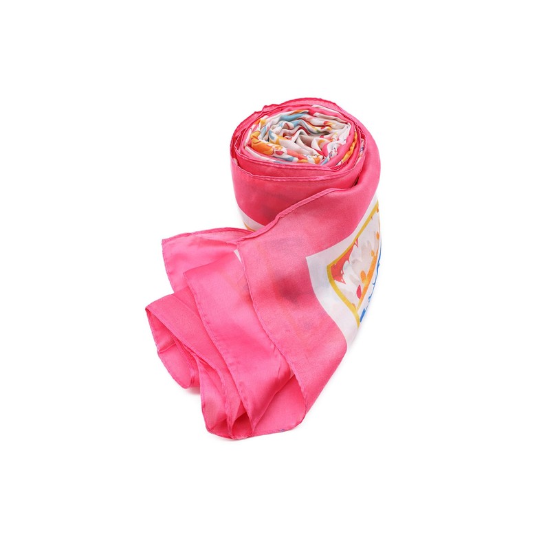 QUEEN HELENA SC13 Lightweight Scarves Casual for Women, SC13-1 Fuchsia