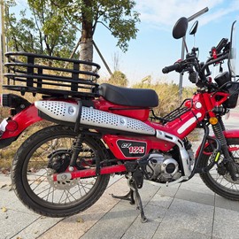 Basket Support Luggage Rear Rack Compatible with Honda Trail 125 CT125 Hunter Cub 125 (Basket Rear Rack #2)