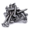 No.14 x 1 (6.3mm x 25mm) Slot Raised Countersunk Self-Tapping