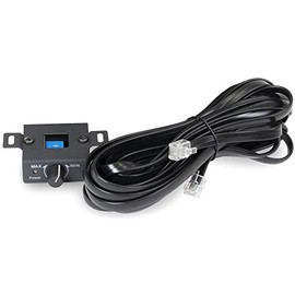 NVX XCR1 Dash Mount Wired Remote Level Bass Control Knob for Select NVX and AudioControl Sound Processors