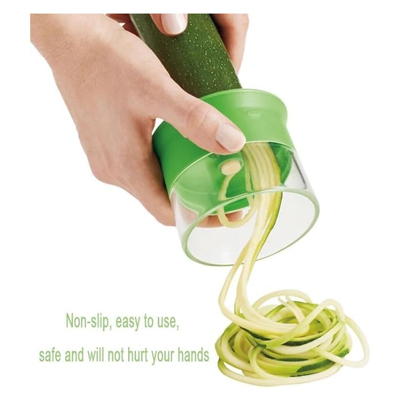 Spiral Creative Kitchen Multi Manual Vegetable Spiralizer-Function Grater Rotating Carrot