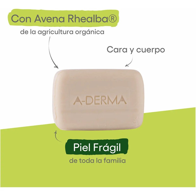 Barra Dermatológica Dermopan A-Derma 100 g Sin Jabón
