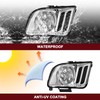JSBOYAT Headlight Assembly Pair for 2005-2009 Ford Mustang OEM Halogen