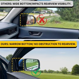 Maxzina Visor Rain Guards Compatible with 2023-2025 2026 Honda Pilot Front and Rear in-Channel Window Visors Wind Deflectors Weather Shield for 2024 Pilot 4PCS Accessories