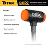 Titan 63640 Interchangeable Polyurethane Striking Faces for Titan DBX 45oz