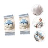 Baluue 1Pair Knee Pads Cartoon Slip Crawling Protectors Breathable Design