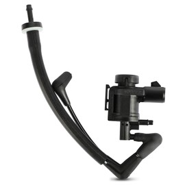 7L1Z-9H465-B Vacuum Solenoid Valve & FL3Z-3A788-B Auto-Locking Hub Vacuum Line Tube Check Valve Combo Kit, Fit For 15-20 Ford F150/18-24 Lincoln Navigator Expedition 4WD Replaces 7L1Z9H465B FL3Z3A788B