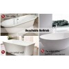 Spidfee Shower Splash Guard Kit, Large Splash Guards for Bathtub