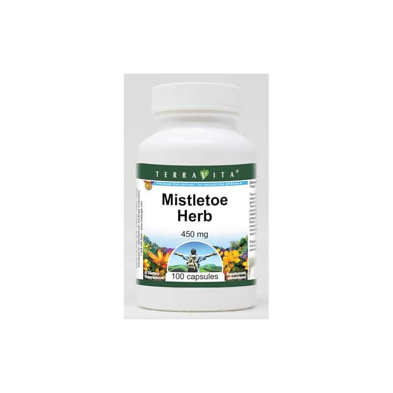 Terravita Mistletoe Herb - 450 mg (100 Capsules, ZIN: 511638)