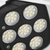 Solar LED Wall Light Simulated Camera Induction Lamp Remote Control