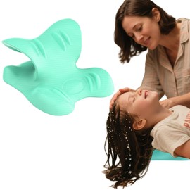 Hair Washing Station for Kids Neck Pillow for Kids' Wash Time Ergonomic Kids，Hair Washing Station for Sink Portable Hair Washing Mat