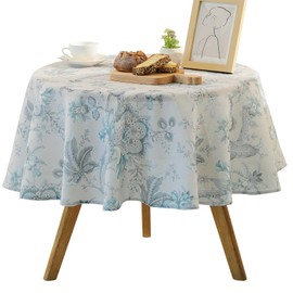 Mantel cuadrado rústico de algodón puro con borde de volantes, color sólido, romántico, francés para decoración de mesa de comedor (48 x 48 pulgadas, amarillo)
