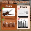AIZMOZIA Wood Carving Kit, 17Pcs Wood Carving Tools, Professional Whittling