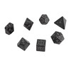 7pcs Light Up LED Dice Set Glowing Polyhedral Dice with