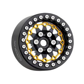 TCRC 4PCS Aluminum 1.9 Inch Beadlock Wheels Hubs for Axial Wraith RR10 YETI SCX10 D90 TRAXXAS TRX4 CC01 1/10 RC Crawler Car