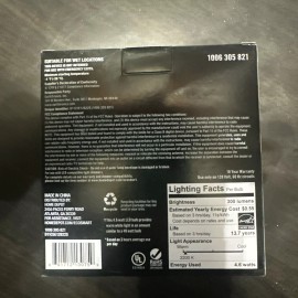 EcoSmart NEW EcoSmart 40W LED Bulb B11 Dimmable E12 Thinner Filament Warm White 2200K 3pk