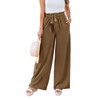 NIMIN Womens Work Pants Elegant High Waisted Wide Leg Pants