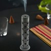 Handcrafted Soapstone Incense Tower – 28cm High – Decorative Incense