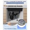 Garbage Disposal Wrench, Upgrade Steel Allen Wrench Tool with Extended