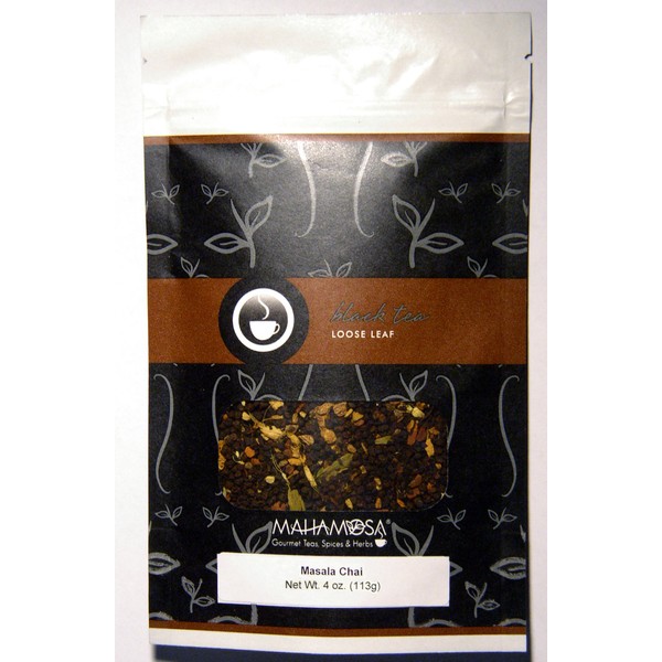 Mahamosa Black Chai Tea Loose Leaf (Looseleaf) - Masala Chai