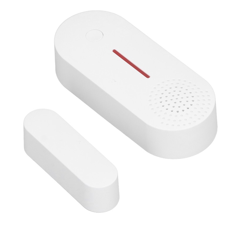 Door Magnetic Alarm Sensor WiFi Connection Light Sound APP Remind