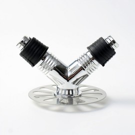 Backflow prevention washing machine drain trap 2 piece set (2 pieces) Y type) sewer