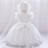 Dressy Daisy Creamy White Christening Dresses Baptism Gown Outfit with