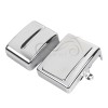 Unbranded Chrome Battery Box Side Cover For Harley Dyna Wide